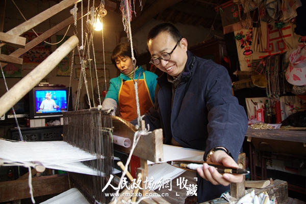 调研鄄城民间土布手艺产业_副本_副本 调研鄄城民间土布手艺产业_副本_副本