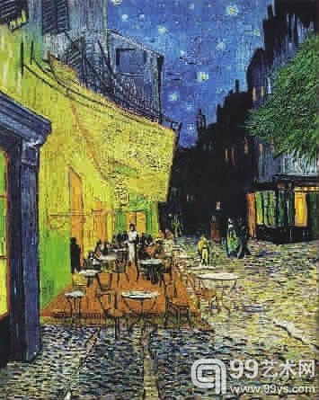 《夜晚露天咖啡座》 《夜晚露天咖啡座》