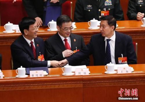 第十二届全国人民代表大会第三次会议在人民大会堂举行第三次全体会议