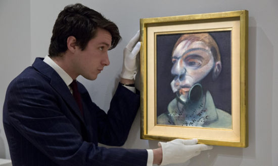 拍品之一:弗朗西斯·培根《自画像》(1975) 拍品之一:弗朗西斯·培根《自画像》(1975)