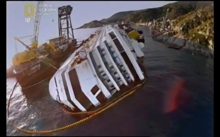 歌诗达协和号残骸将被拆除2 歌诗达协和号残骸将被拆除2