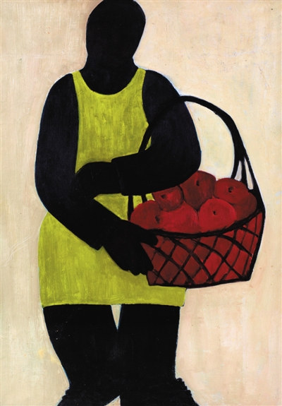 184万元 贺慕群《卖水果》 184万元 贺慕群《卖水果》