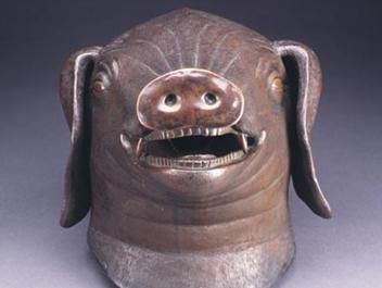 圆明园猪首铜像 圆明园猪首铜像