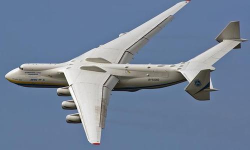 资料图:全球最大的安225运输机 资料图:全球最大的安225运输机