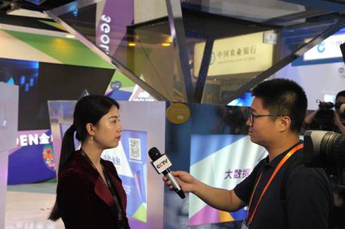 接受央视采访  接受央视采访