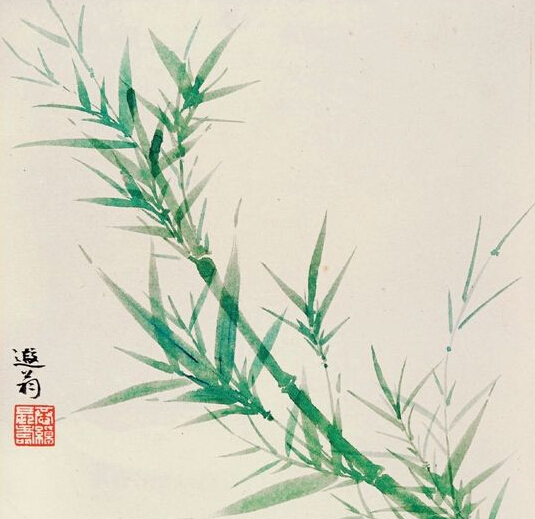 叶恭绰 竹 叶恭绰 竹