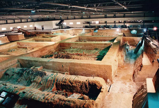 西安秦俑二号坑 西安秦俑二号坑