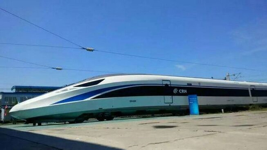 中国标准动车组今天下线-时速350公里WiFi覆盖2