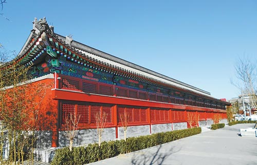 中国书店安家在古色古香的雁翅楼(图片来源:北京晚报) 中国书店安家在古色古香的雁翅楼(图片来源:北京晚报)