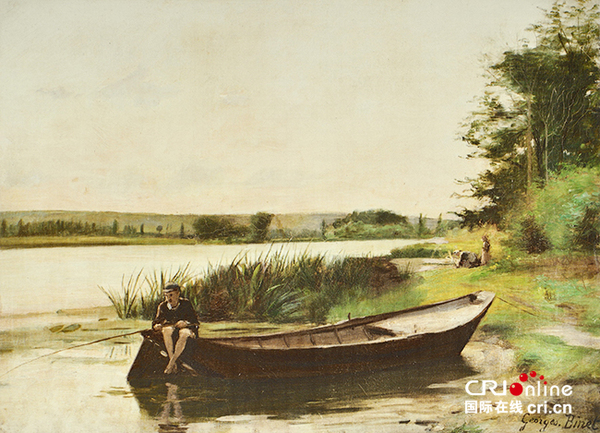 乔治·比奈 《塞纳河边的年轻渔夫》