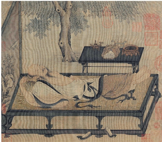 槐荫消夏图页 槐荫消夏图页