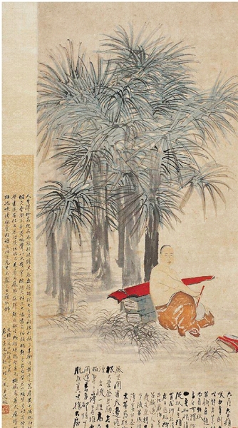 棕阴纳凉图 棕阴纳凉图