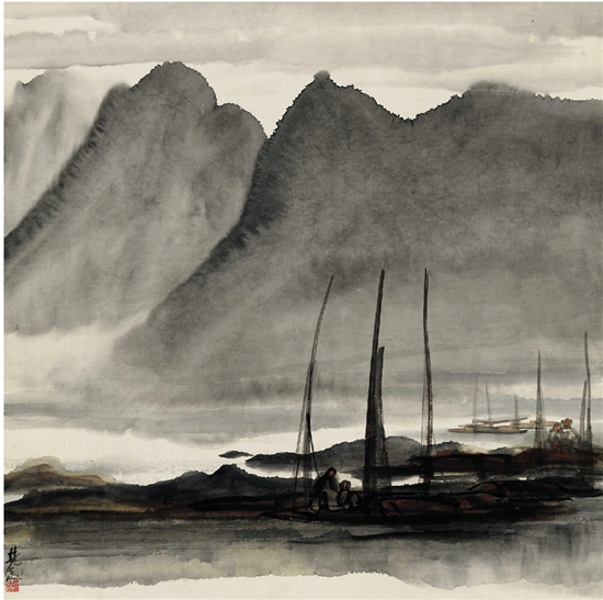 林风眠 风景 林风眠 风景