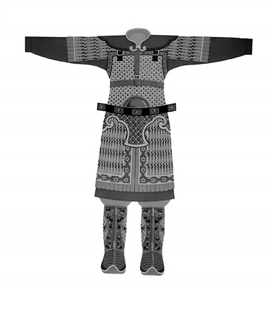 宋代铠甲穿戴展示图 宋代铠甲穿戴展示图