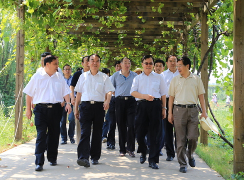 市县相关领导陪同考察 市县相关领导陪同考察