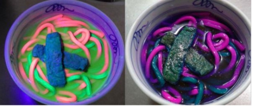 日本网友发明霓虹灯样式“带电”乌冬面 网友大开眼界 日本网友发明霓虹灯样式“带电”乌冬面 网友大开眼界