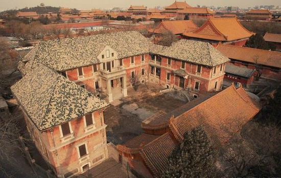 始建于1914年的宝蕴楼是故宫中唯一一座近代建筑 始建于1914年的宝蕴楼是故宫中唯一一座近代建筑