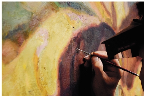 9.破损处全色 9.破损处全色