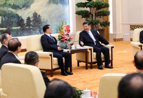 习近平总书记会见台湾各界代表人士 习近平总书记会见台湾各界代表人士