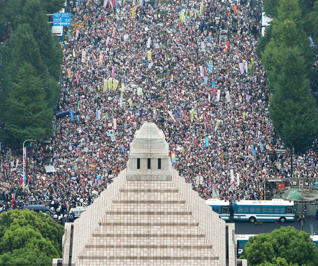 要求废除安保法案