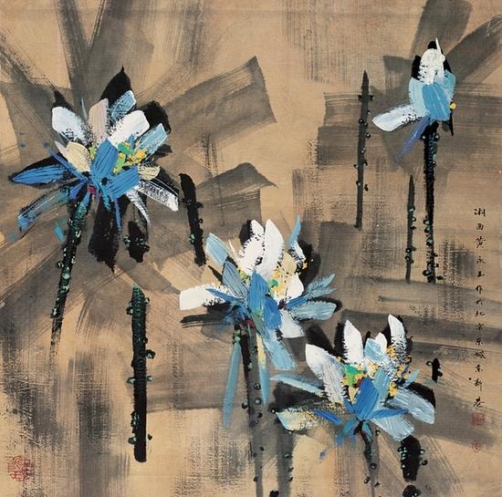 黄永玉笔下的荷花 黄永玉笔下的荷花