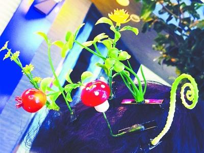 “豆芽发卡” 图片来源:武汉晚报 “豆芽发卡” 图片来源:武汉晚报