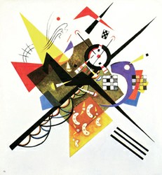 康定斯基《构成》 康定斯基《构成》