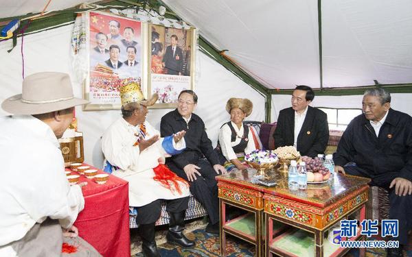 俞正声 灾区 俞正声 灾区