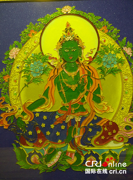 已完成掐丝的绘画班学员作品 已完成掐丝的绘画班学员作品