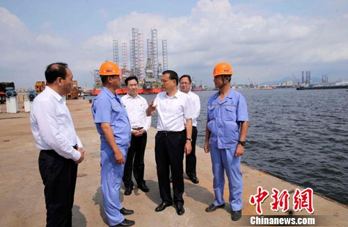 李克强 大连 考察