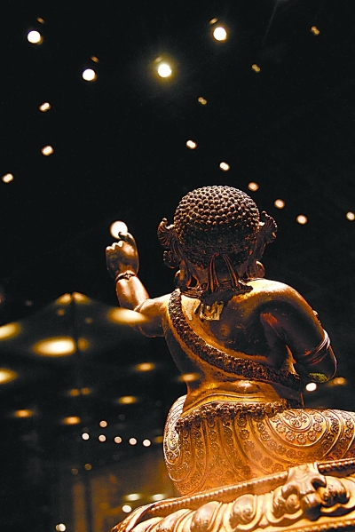 毗瓦巴像 张林摄于首都博物馆 毗瓦巴像 张林摄于首都博物馆