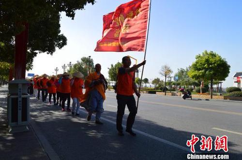 少林寺“重走达摩路 少林寺“重走达摩路