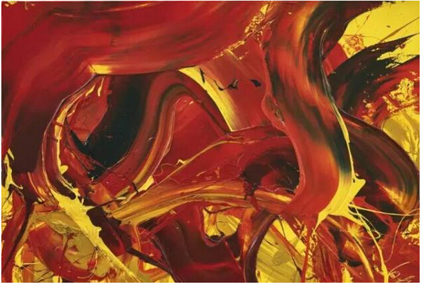 白发一雄《达陀之火》拍出了692万港元的高价 白发一雄《达陀之火》拍出了692万港元的高价