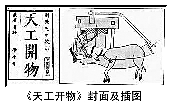 《天工开物》封面及插图 《天工开物》封面及插图