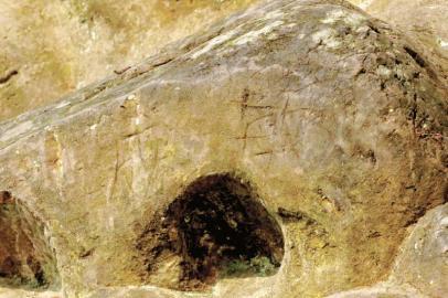 成都发现中国最大石狮:鼻头已被刻字签名 成都发现中国最大石狮:鼻头已被刻字签名