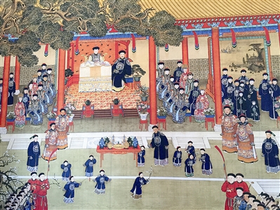 崇庆皇太后八旬万寿图 崇庆皇太后八旬万寿图