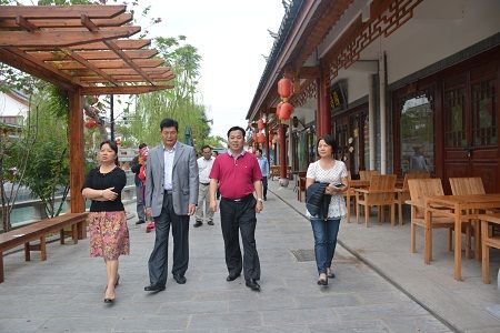 梧州市课题调研组赴田州古城开展专题调研1 梧州市课题调研组赴田州古城开展专题调研1