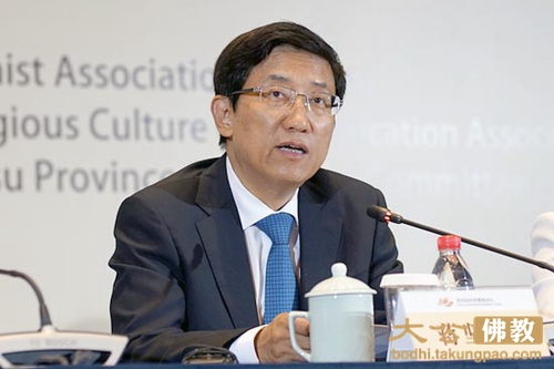 中华宗教文化交流协会副会长兼秘书长蒋坚永