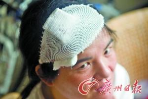 9岁男孩从19楼扔香炉 一路人头部被砸出5厘米伤口2 9岁男孩从19楼扔香炉 一路人头部被砸出5厘米伤口2