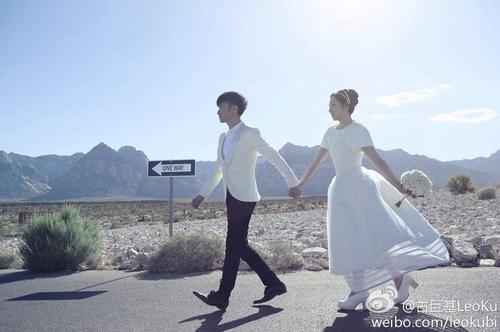 古巨基晒婚纱照