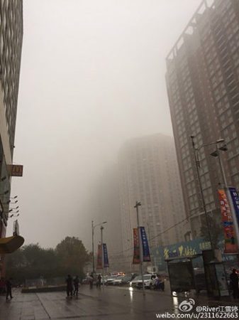 华北黄淮等地雾霾减弱 广西湖南强降水将持续1 华北黄淮等地雾霾减弱 广西湖南强降水将持续1