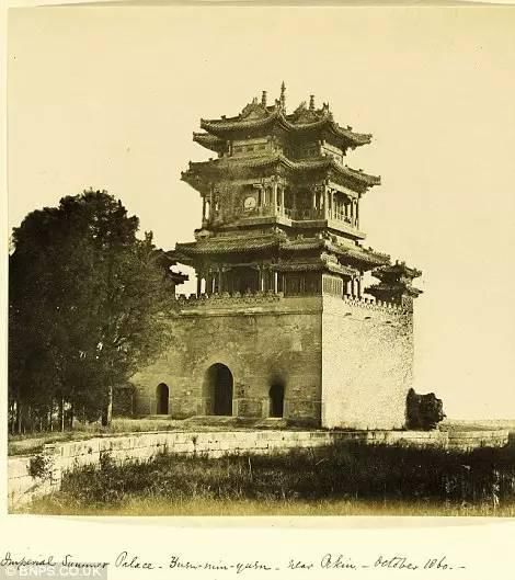 圆明园照片怎变作了颐和园？