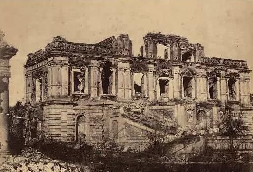 圆明园照片怎变作了颐和园？