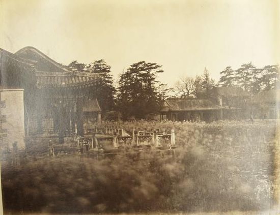 圆明园照片怎变作了颐和园？