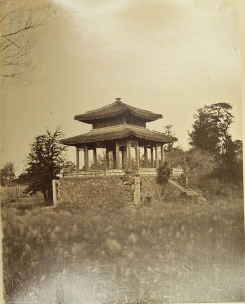 圆明园照片怎变作了颐和园？