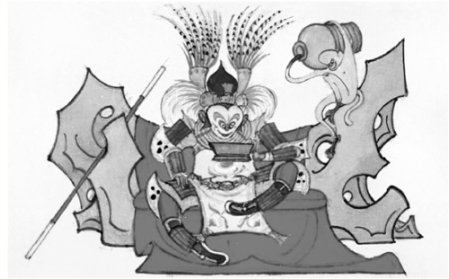 《大闹天宫》手稿(局部) 《大闹天宫》手稿(局部)