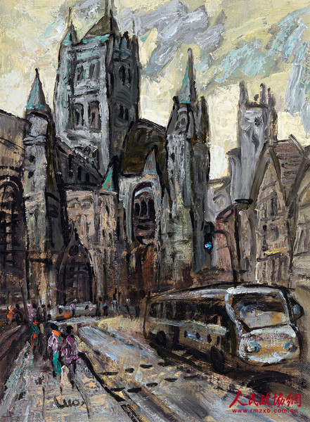 罗中立的《街景》_副本 罗中立的《街景》_副本