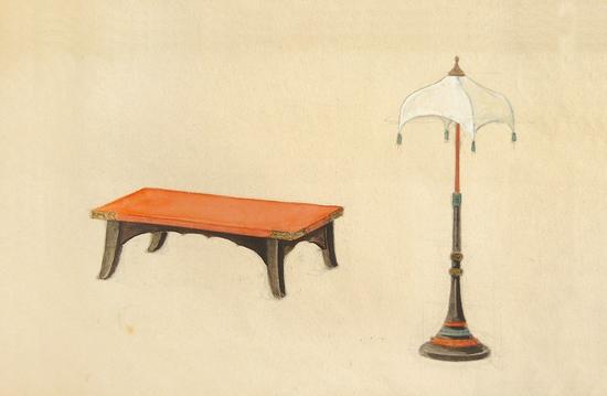 家具及家居设计图 张光宇