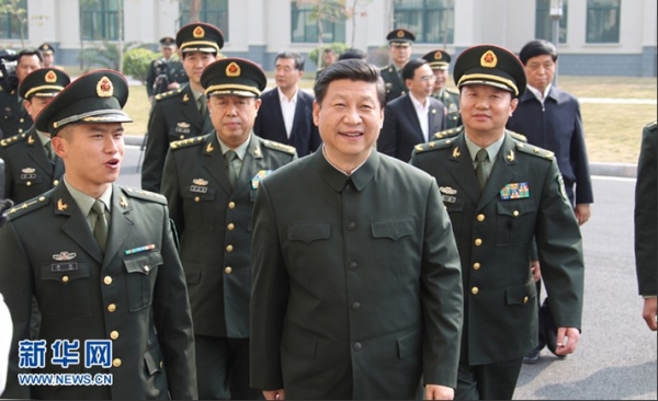 点击查看原图 习近平:全面实施军改战略 重新调整划设战区