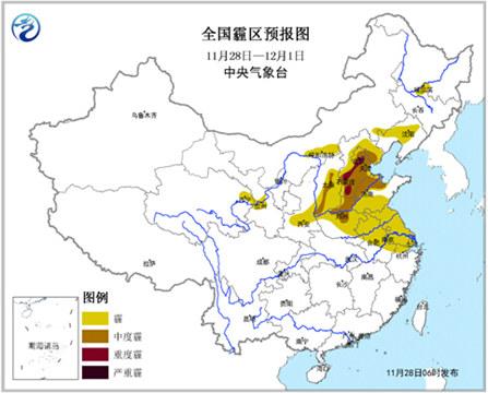 10余省市持续雾霾天 东北地区多降雪2 10余省市持续雾霾天 东北地区多降雪2